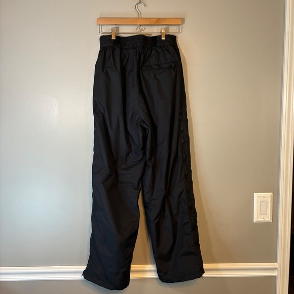 Ski Gear Other - Ski Gear Mens Black Insulated Snow Pants Full Side Zip Medium RN 37607